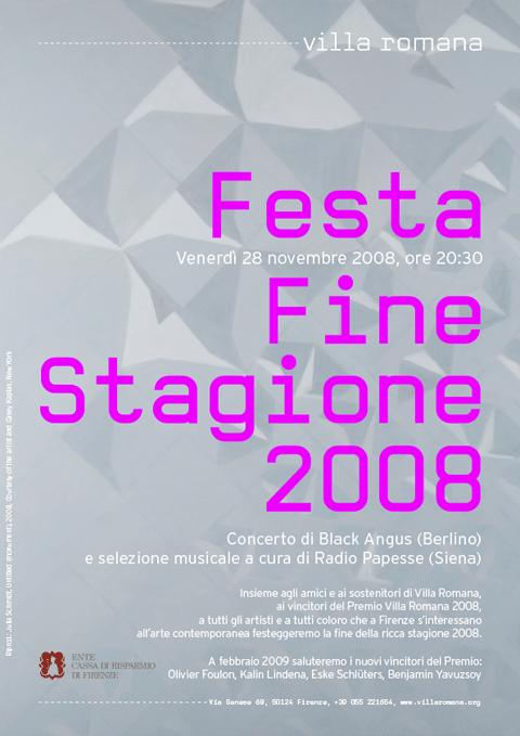 Festa Fine Stagione 2008